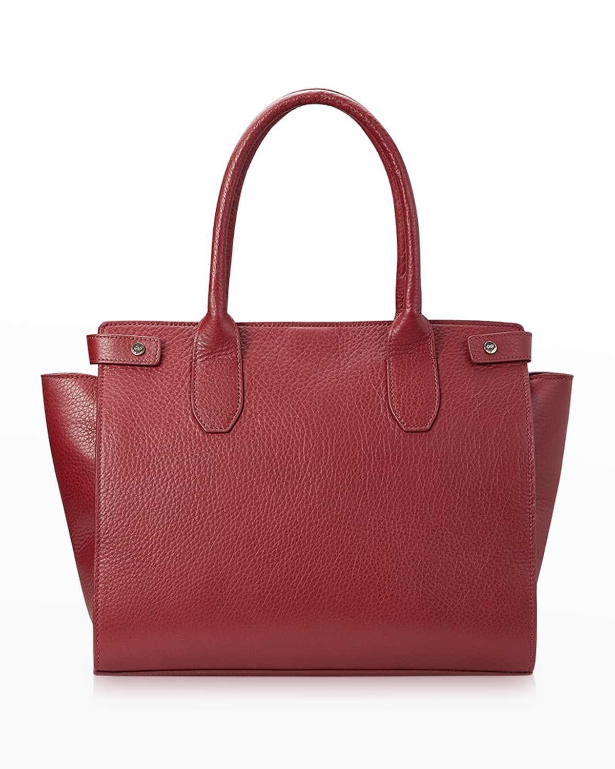 Reese Leather Top Handle Satchel Bag