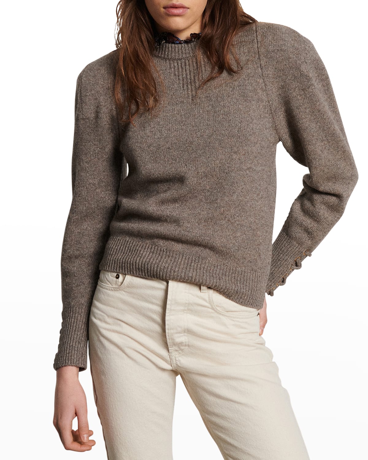 ba & sh Keane Wool-Cotton Sweater