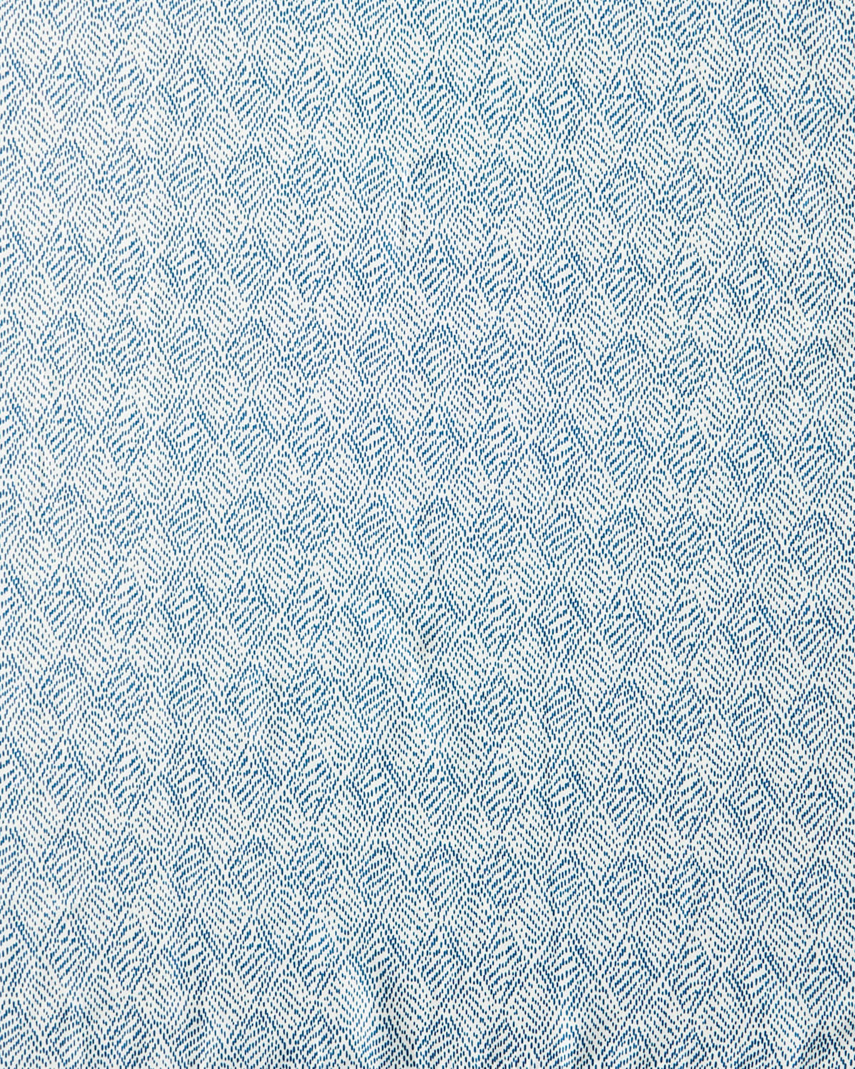 Shop Matouk Schumacher Duma Diamond Round Tablecloth, 90" In Blue