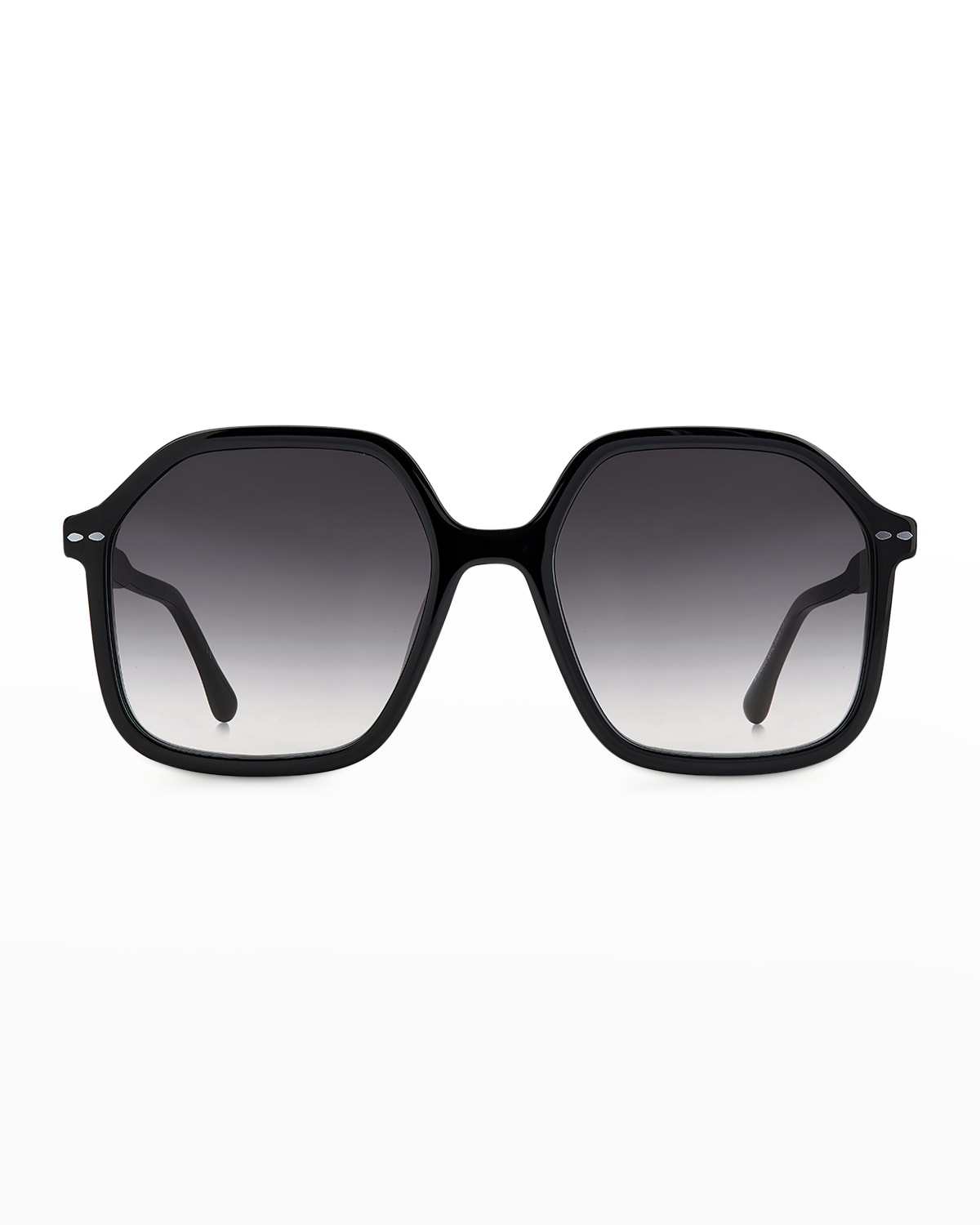 Isabel Marant Geo Square Acetate Sunglasses In 0807-9o
