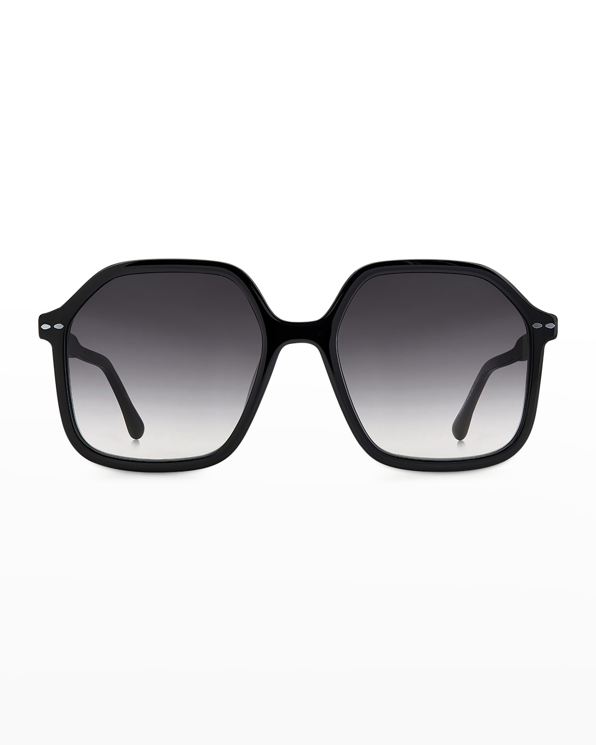 ISABEL MARANT GEO SQUARE ACETATE SUNGLASSES