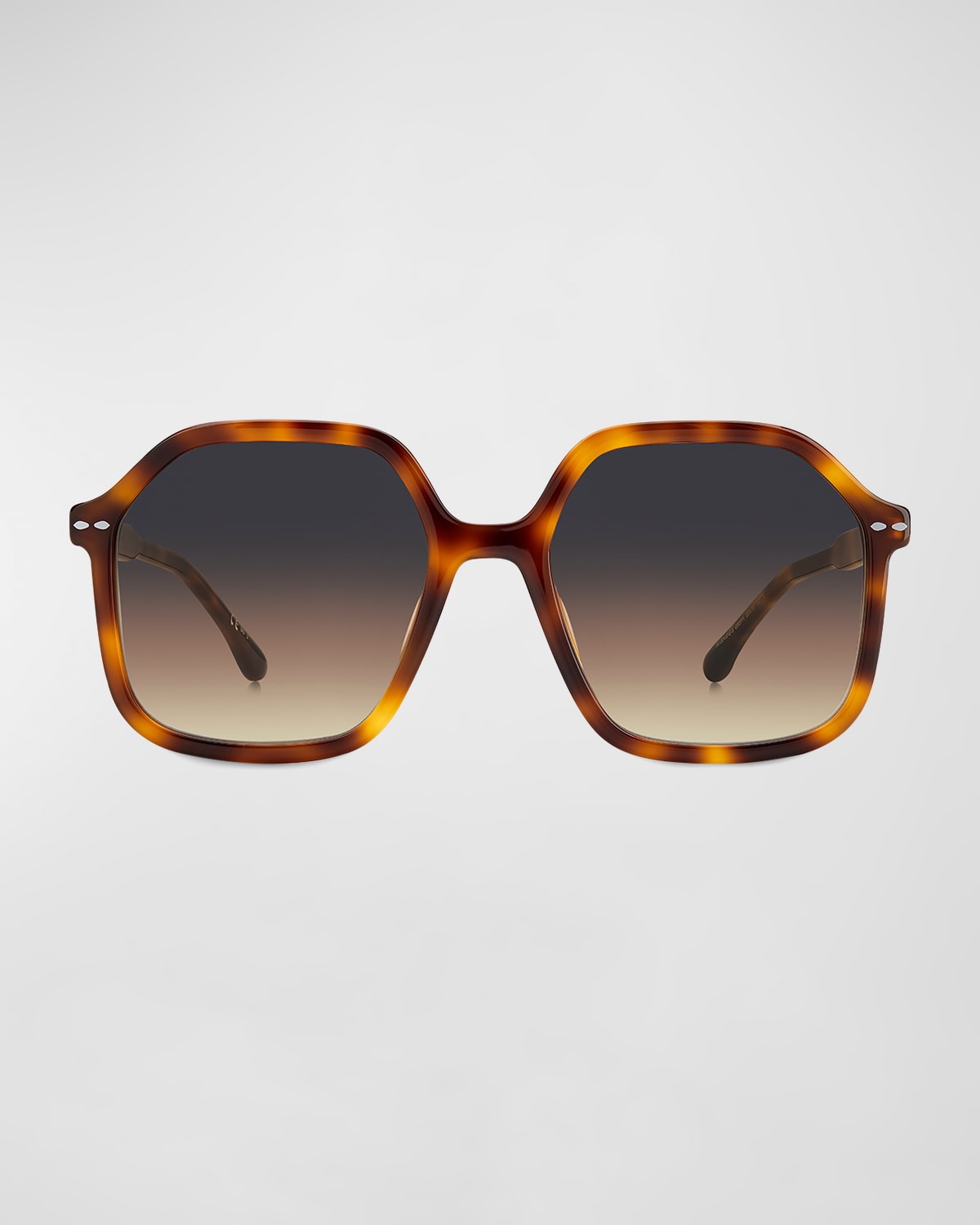 Isabel Marant Geo Square Acetate Sunglasses In 0086-pr