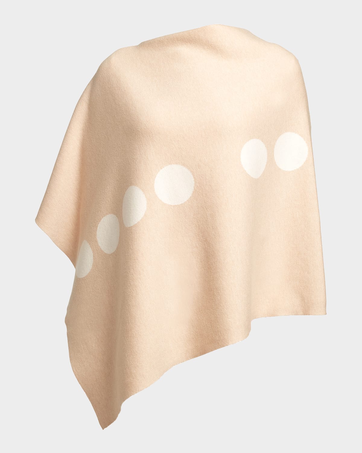 The Marconi Morse Code Hug Knit Poncho