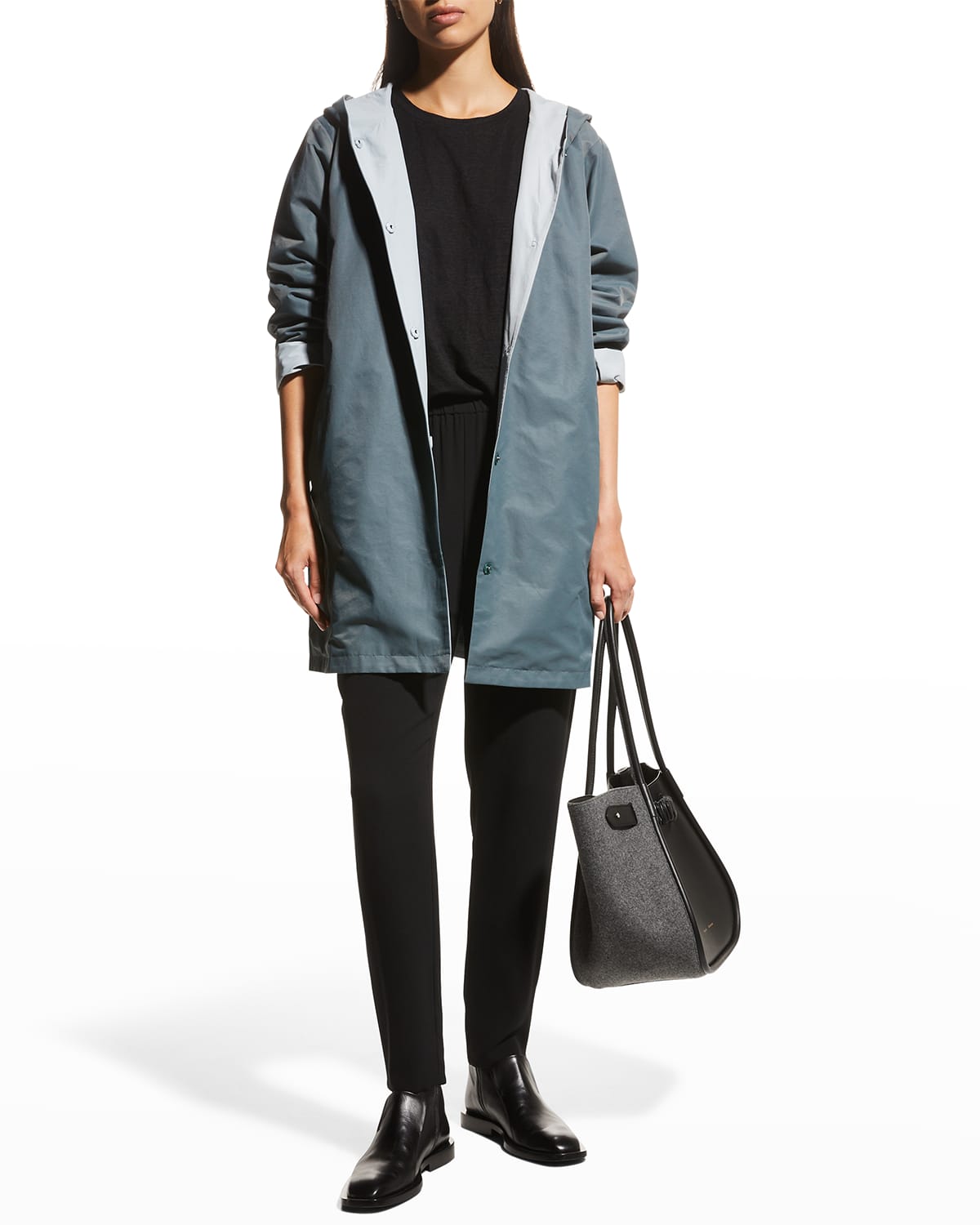 Eileen fisher reversible coat sale