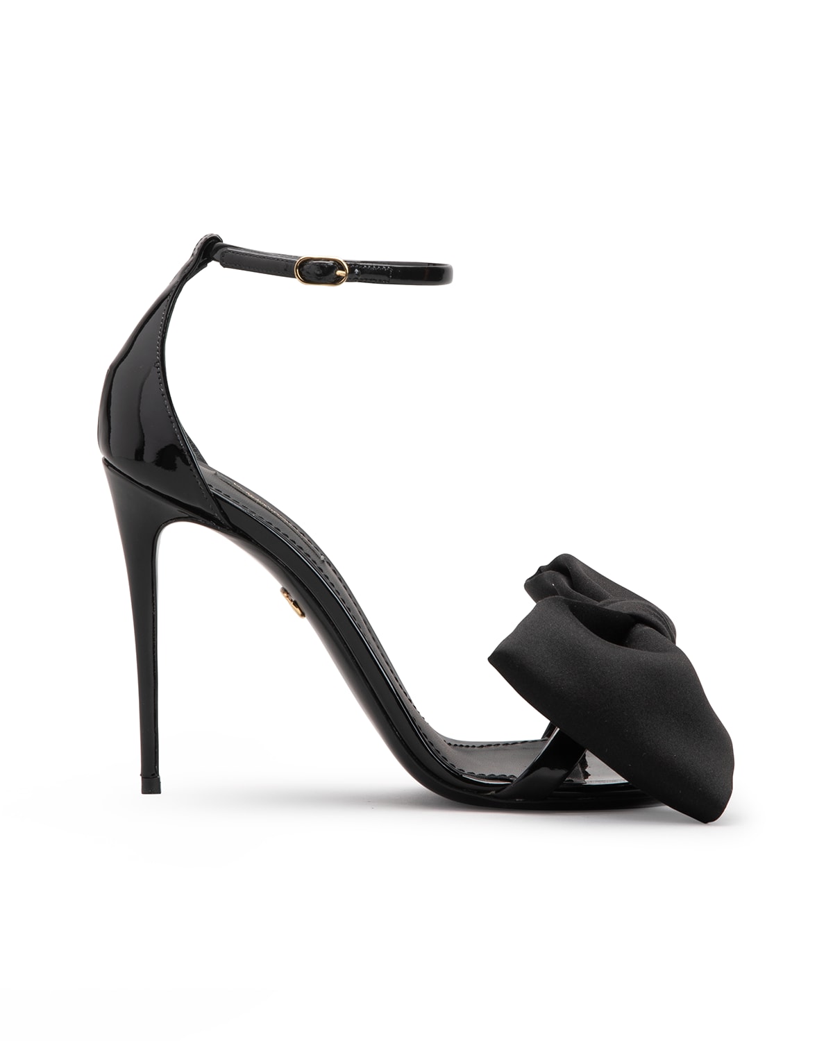 Dolce & Gabbana 105mm Bow Satin Sandals