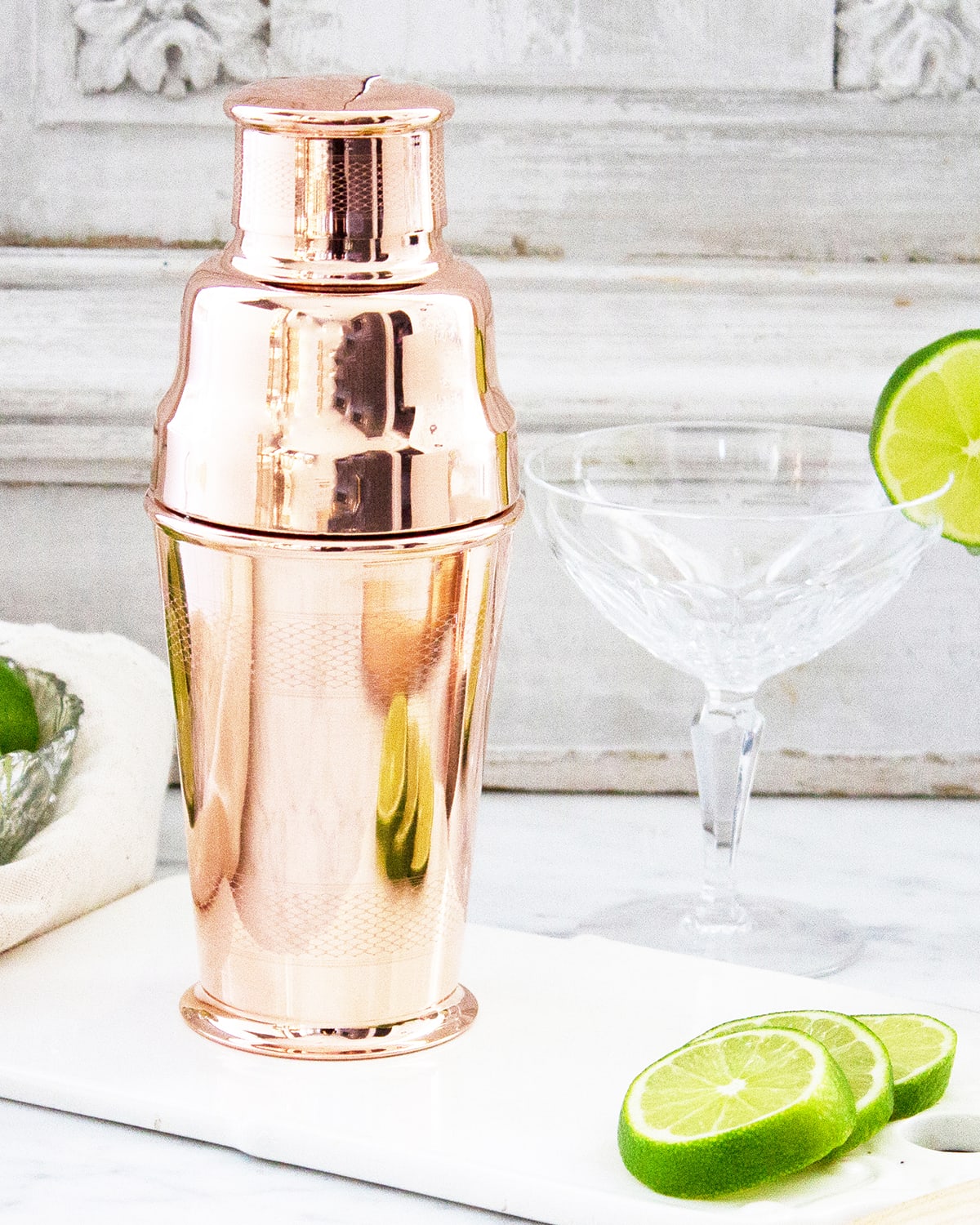 Shop Coppermill Kitchen Vintage Inspired Cocktail Shaker In Copper