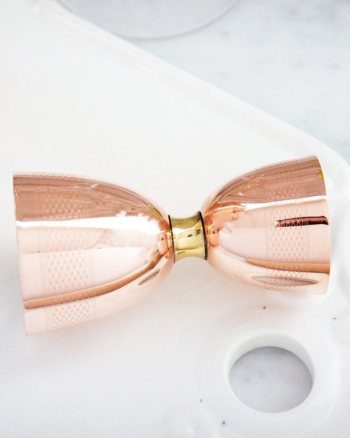 Coppermill Kitchen Vintage Inspired Jigger In Copper
