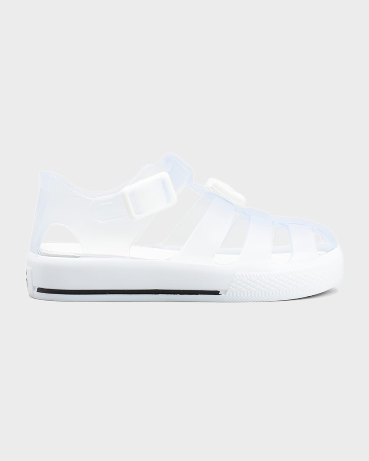 Kids caged jelly shoes online