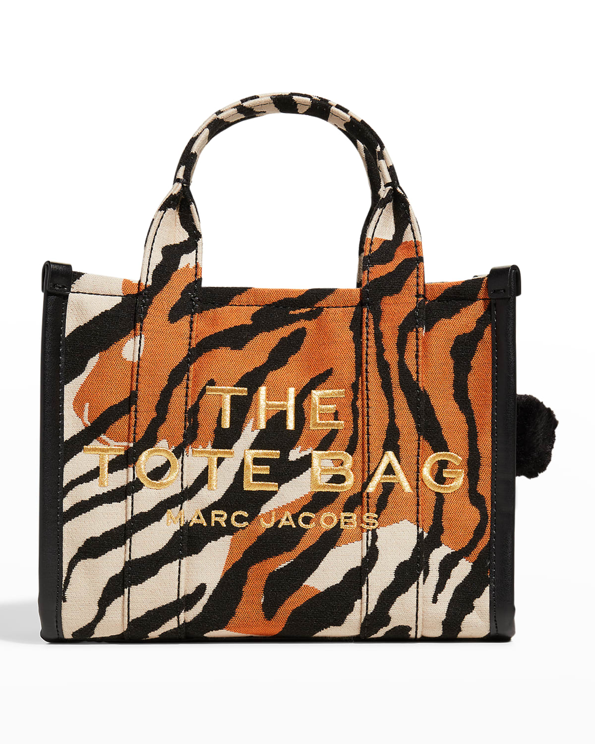 MARC JACOBS MINI TRAVELER TIGER TOTE BAG