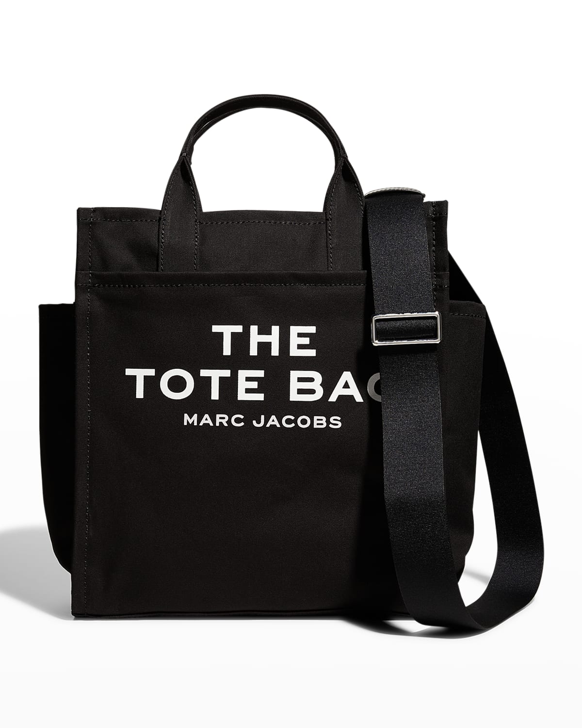 Marc Jacobs Logo Functional Traveler Tote Bag In Black