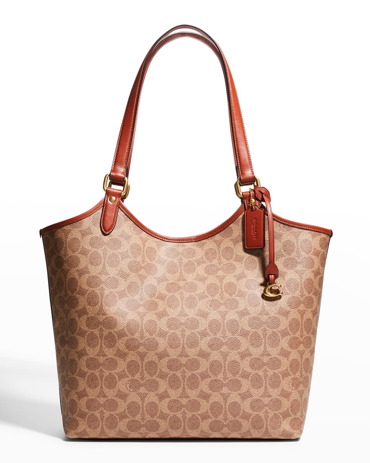 Everyday Monogram Coated Canvas Tote Bag