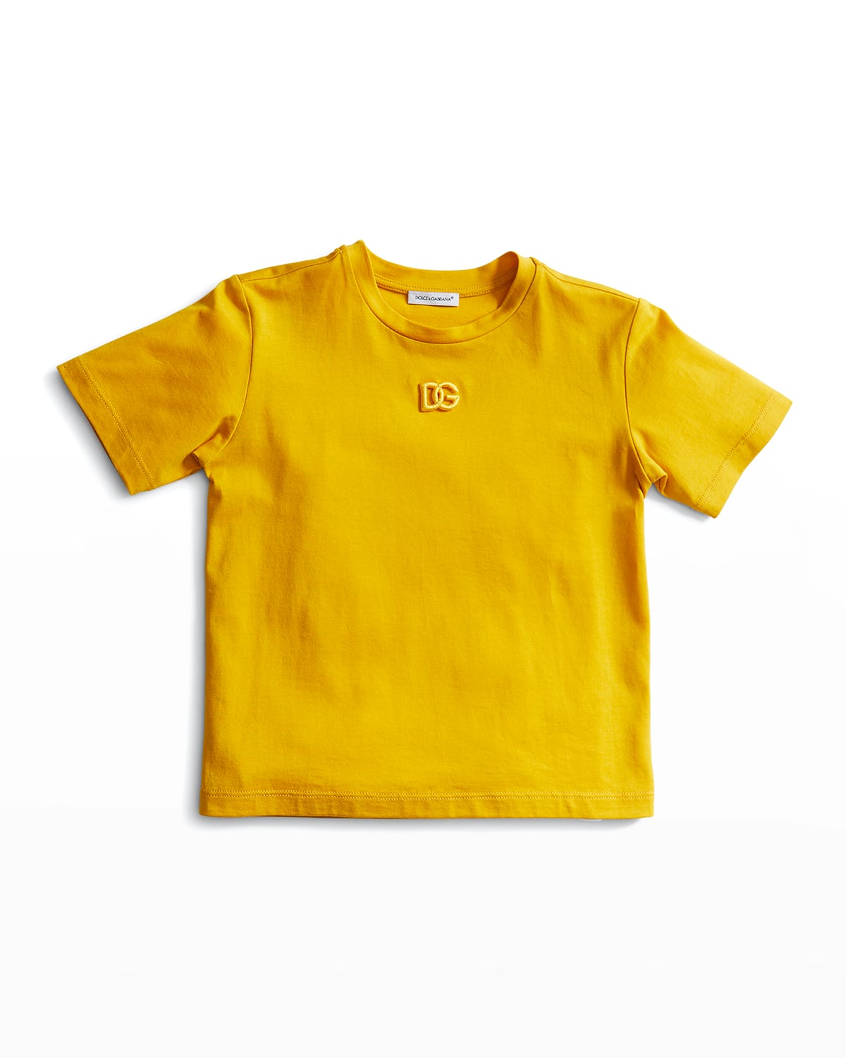 Boy's Tonal Embroidered Logo T-Shirt, Size 8-12