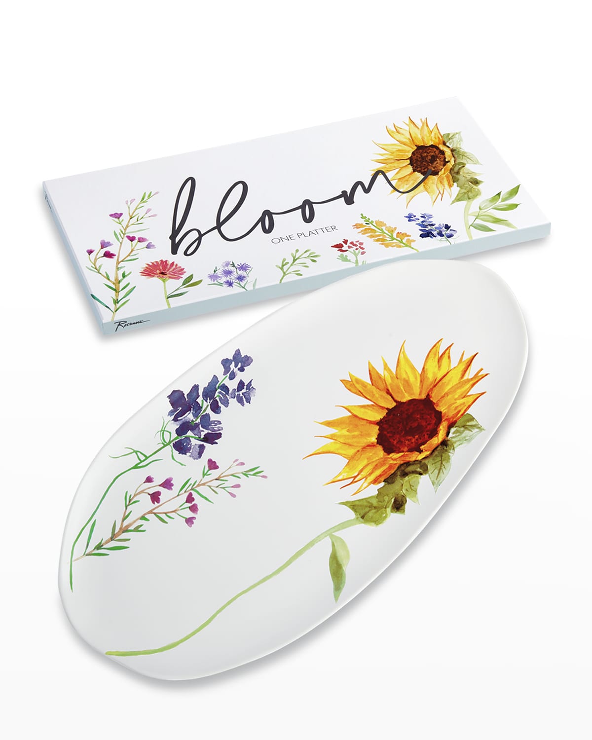 Shop Rosanna Bloom Platter Large In Multi