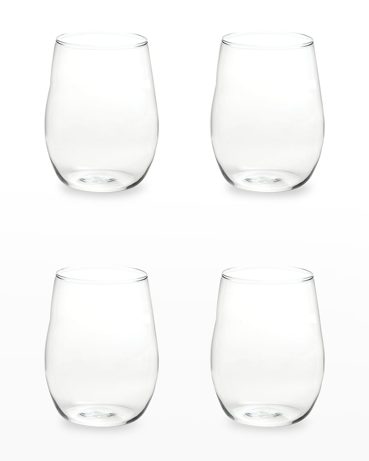 Shop Rosanna Farm To Table Stemless Wine Glasses, Set Of 4 In Multi