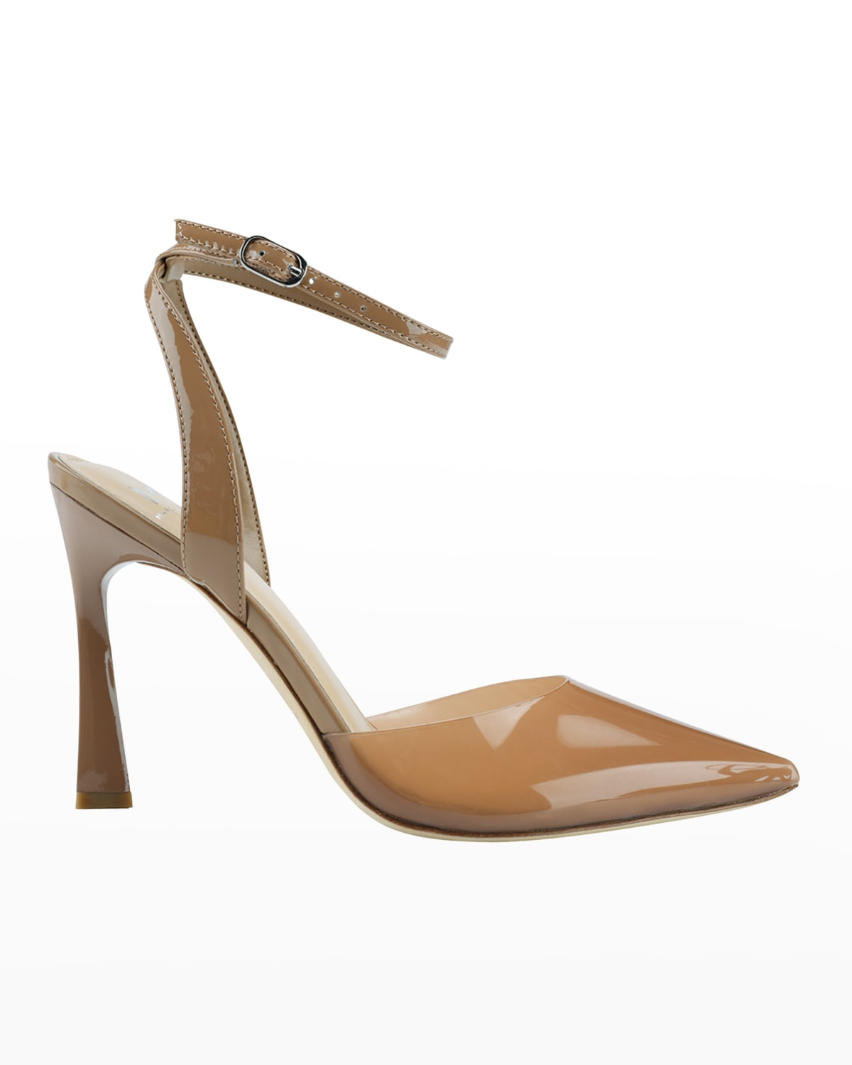 Marc Fisher LTD Sereno Leather Ankle Strap Pumps Smart Closet