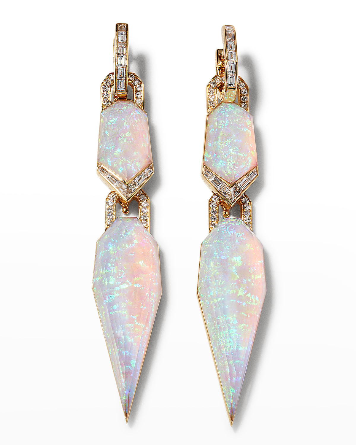 Stephen Webster Multi-way Earrings With White Opalescent Clear Quartz