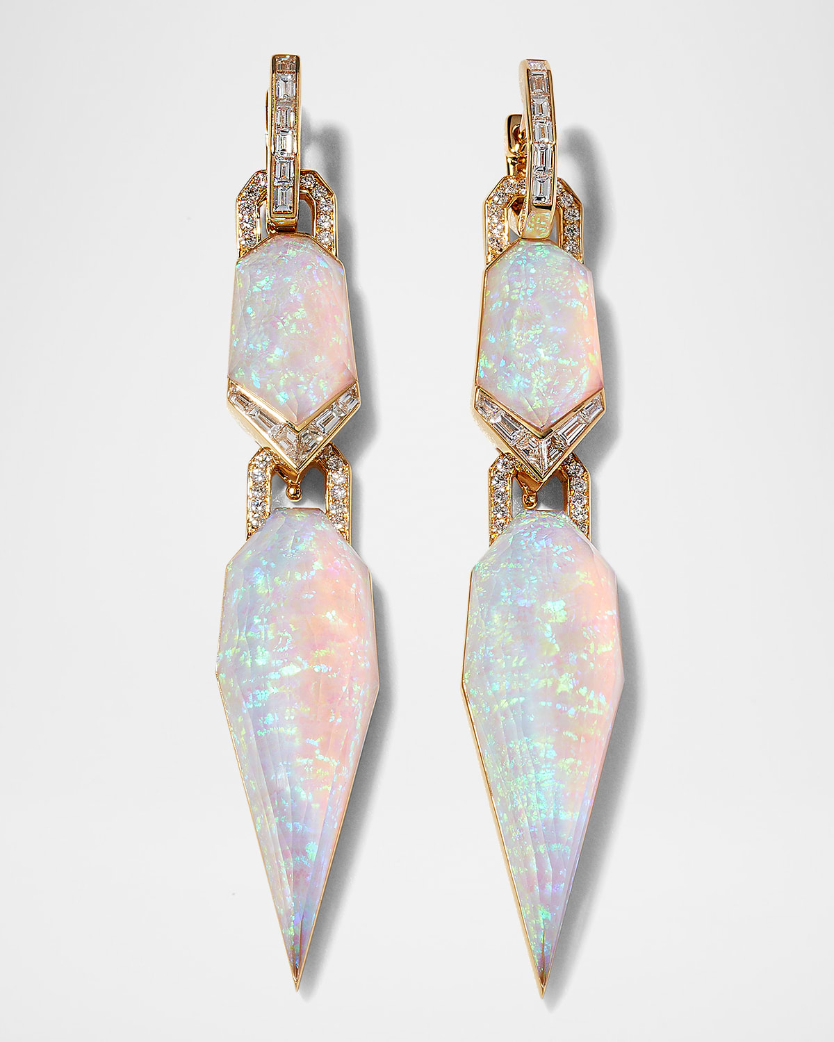 Stephen Webster Multi-Way Earrings with White Opalescent Clear Quartz