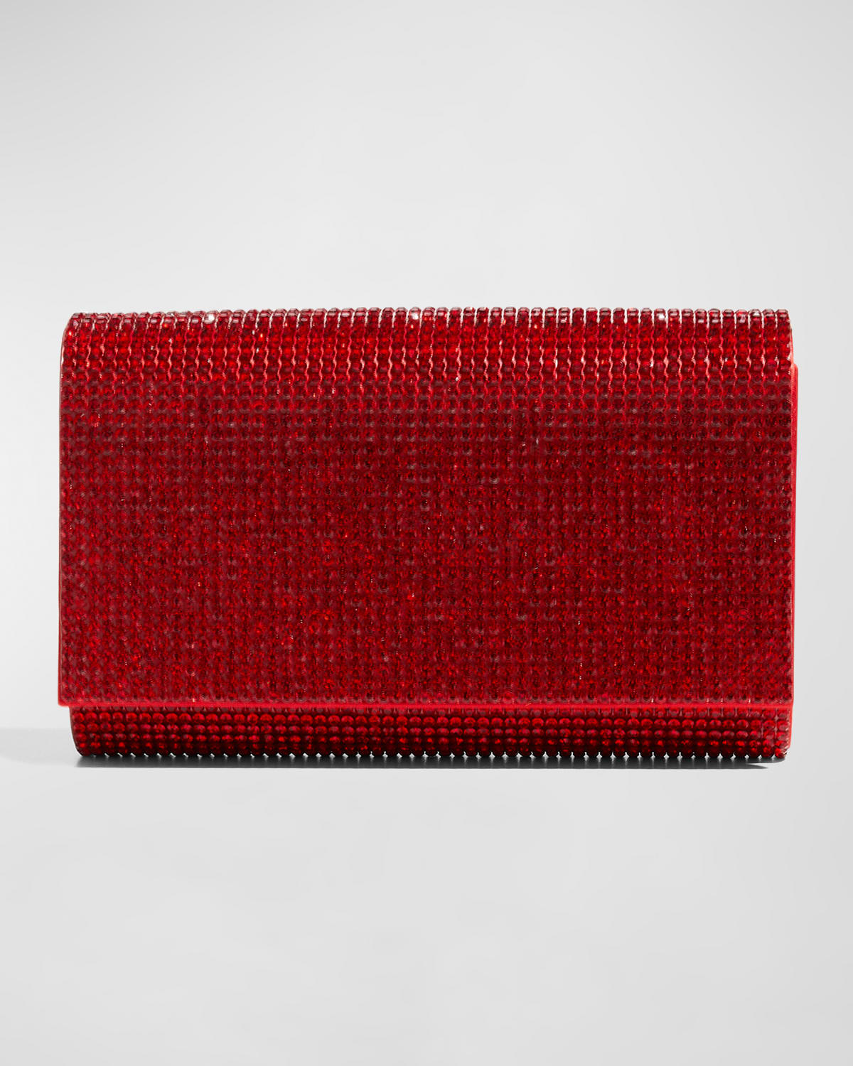 Judith Leiber Fizzy Crystal Flap Clutch Bag