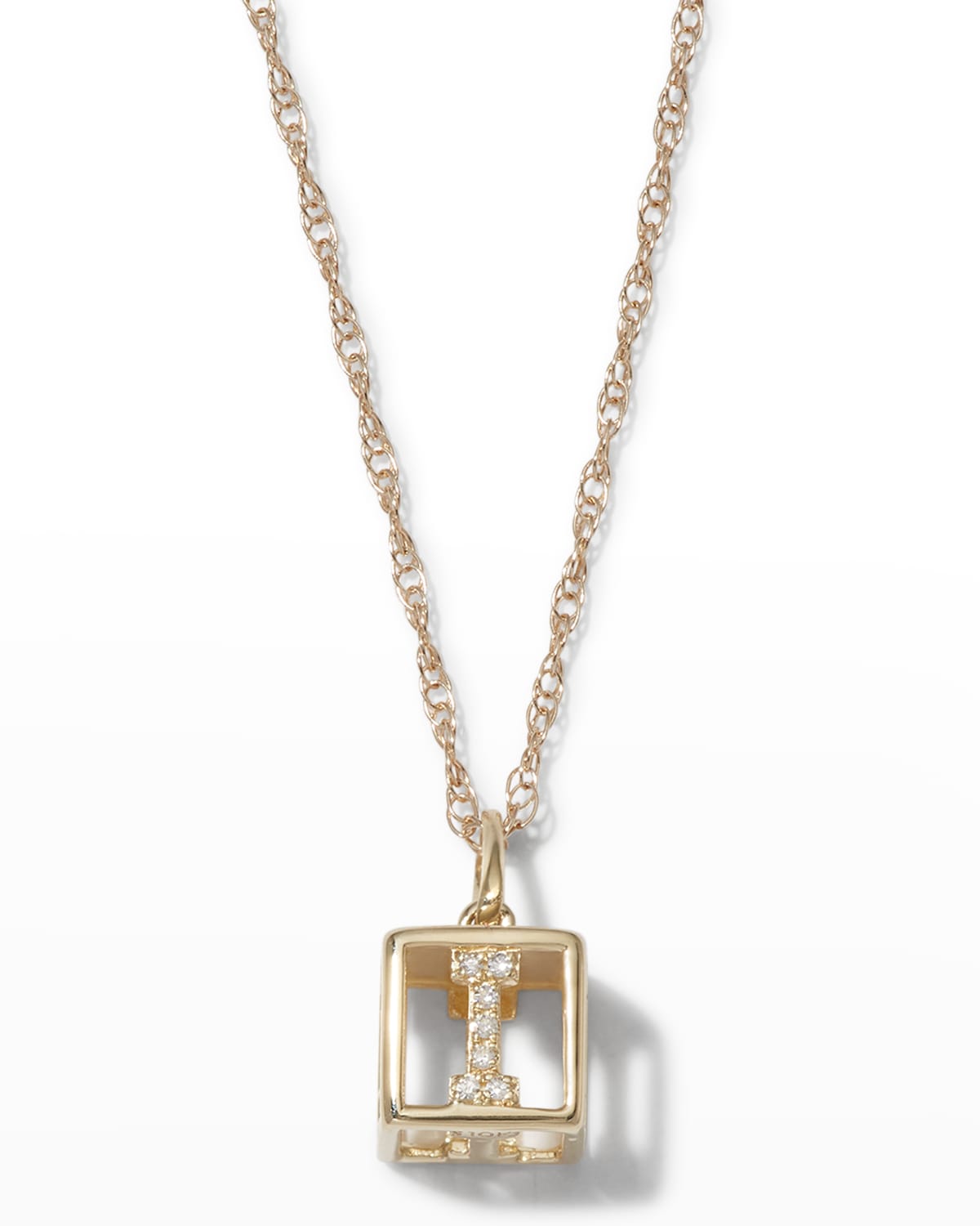 Stone And Strand Diamond Baby Block Necklace In I