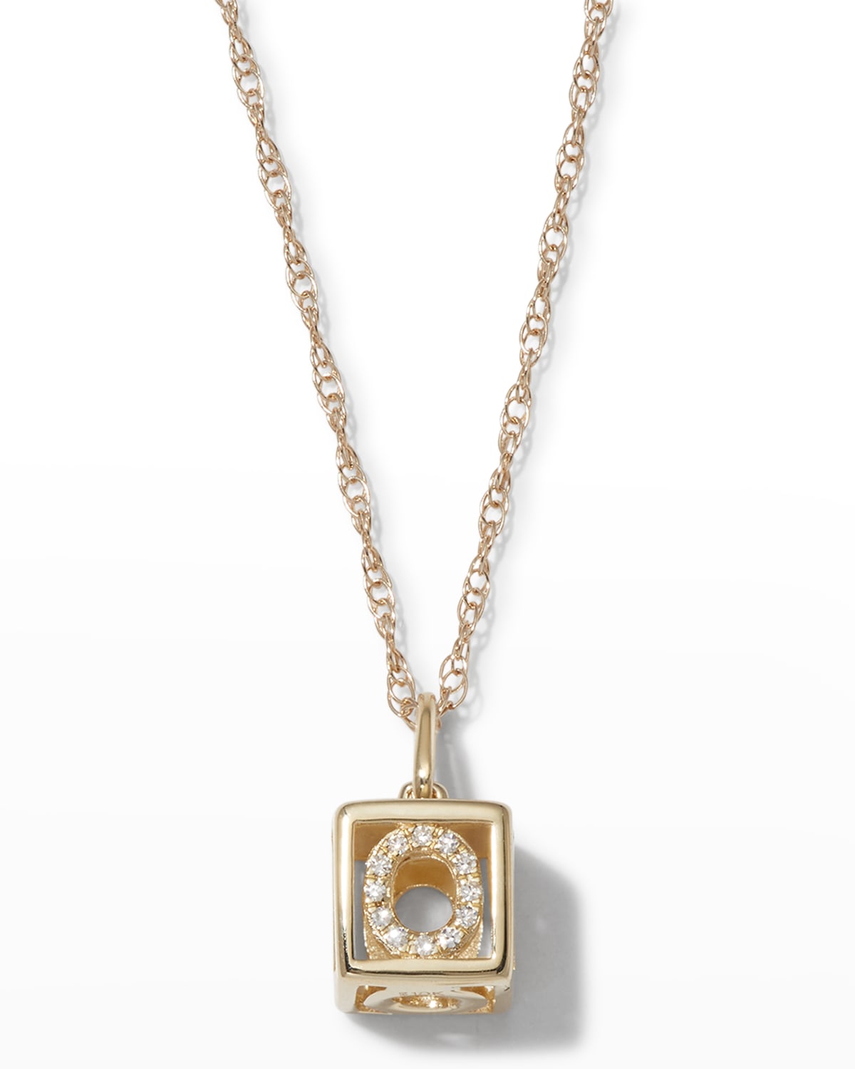 Stone And Strand Diamond Baby Block Necklace In O
