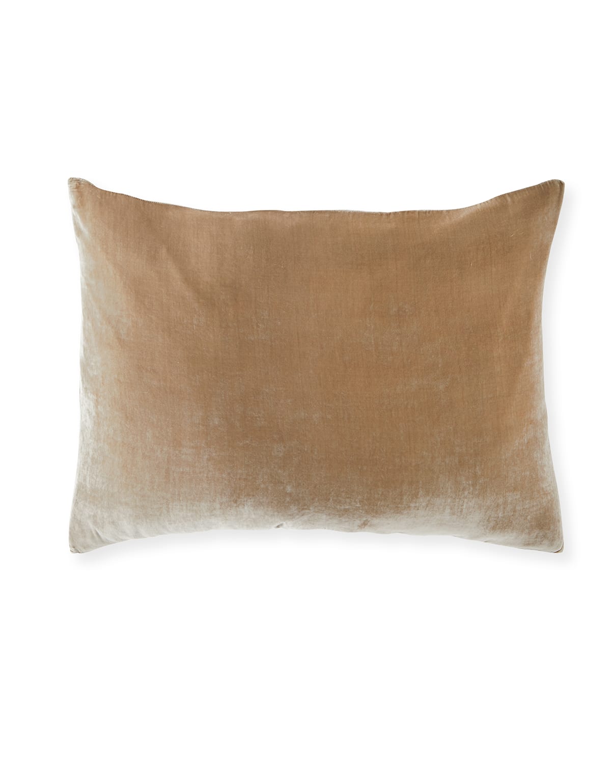 Tl At Home Vintage Velvet Pillow, 26" X 36" In Brown