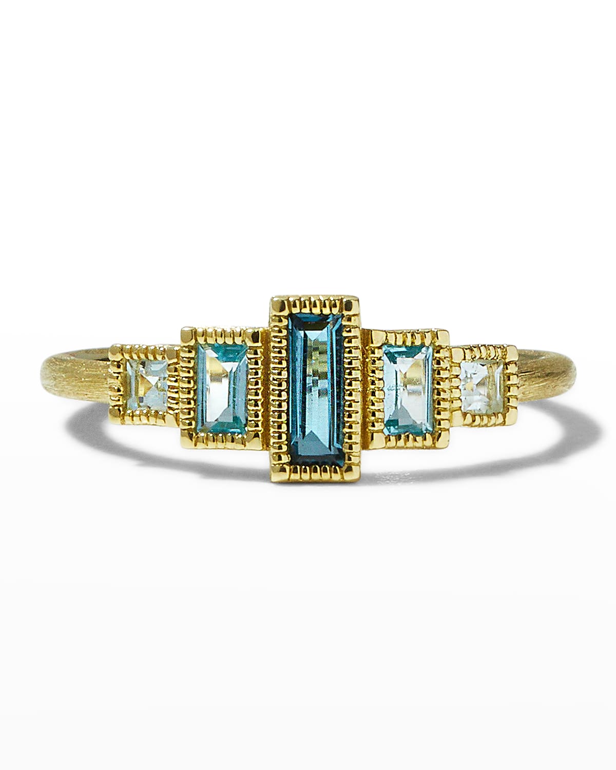 Blue Topaz Petite Ring