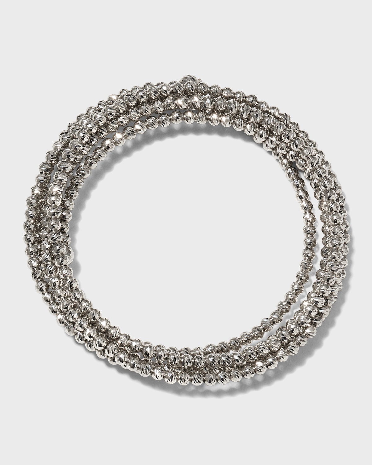Platinum Loop Bracelet