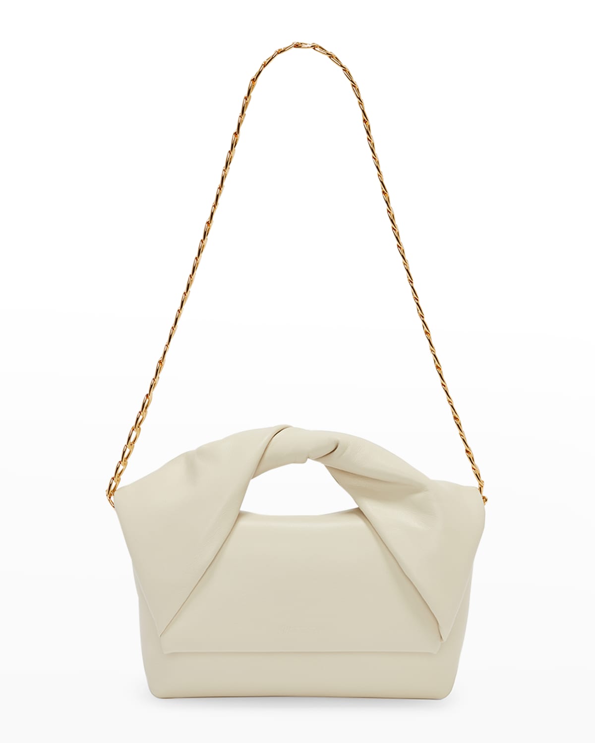 Jw Anderson Twister Leather Top Handle Bag