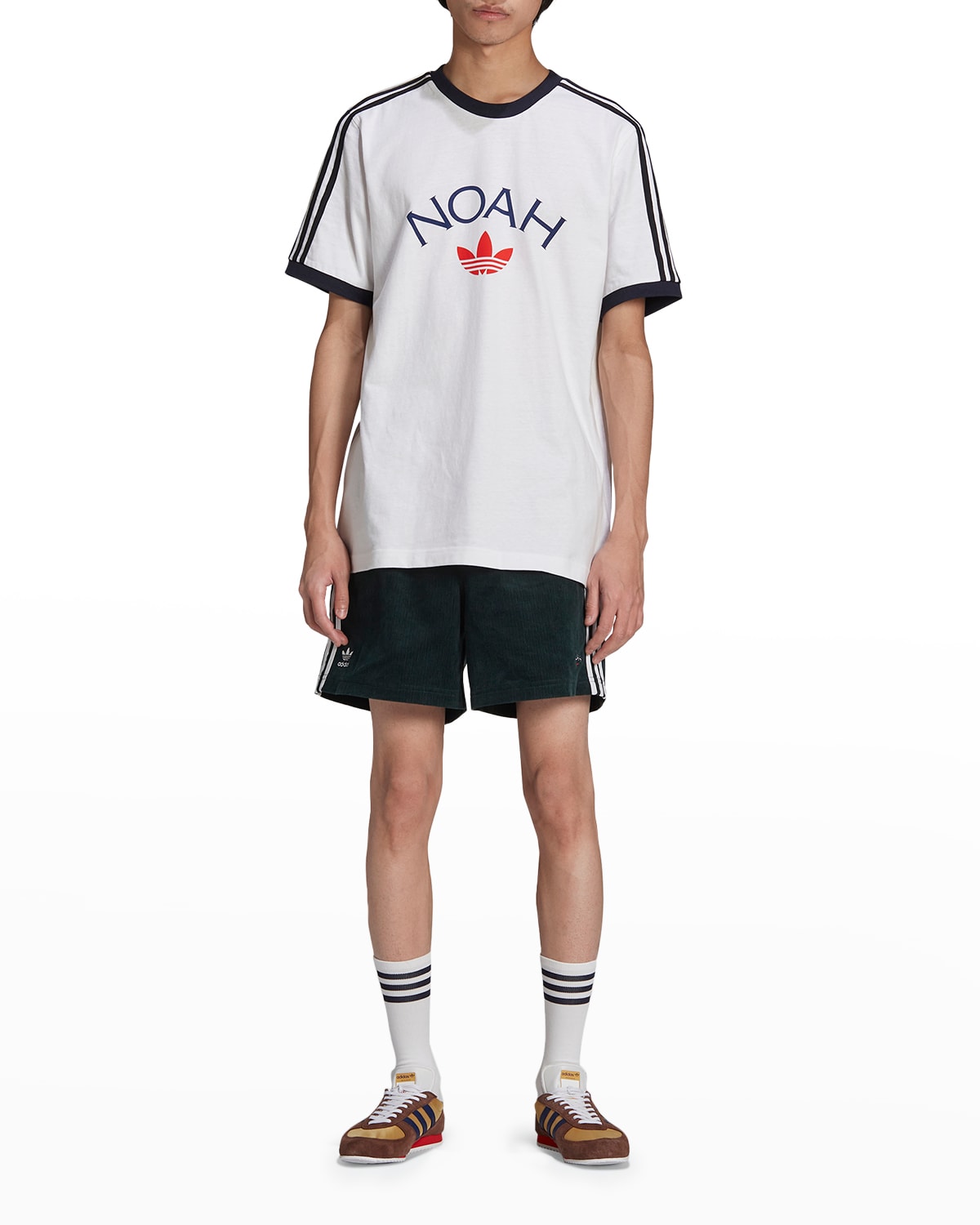 adidas gazelle silver green womens Adidas x Noah Mens SS Tee 'White' – Extra Butter