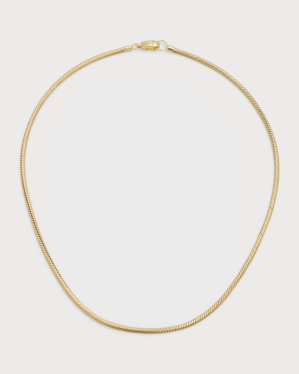 Men's 18K Yellow Gold Chain Necklace