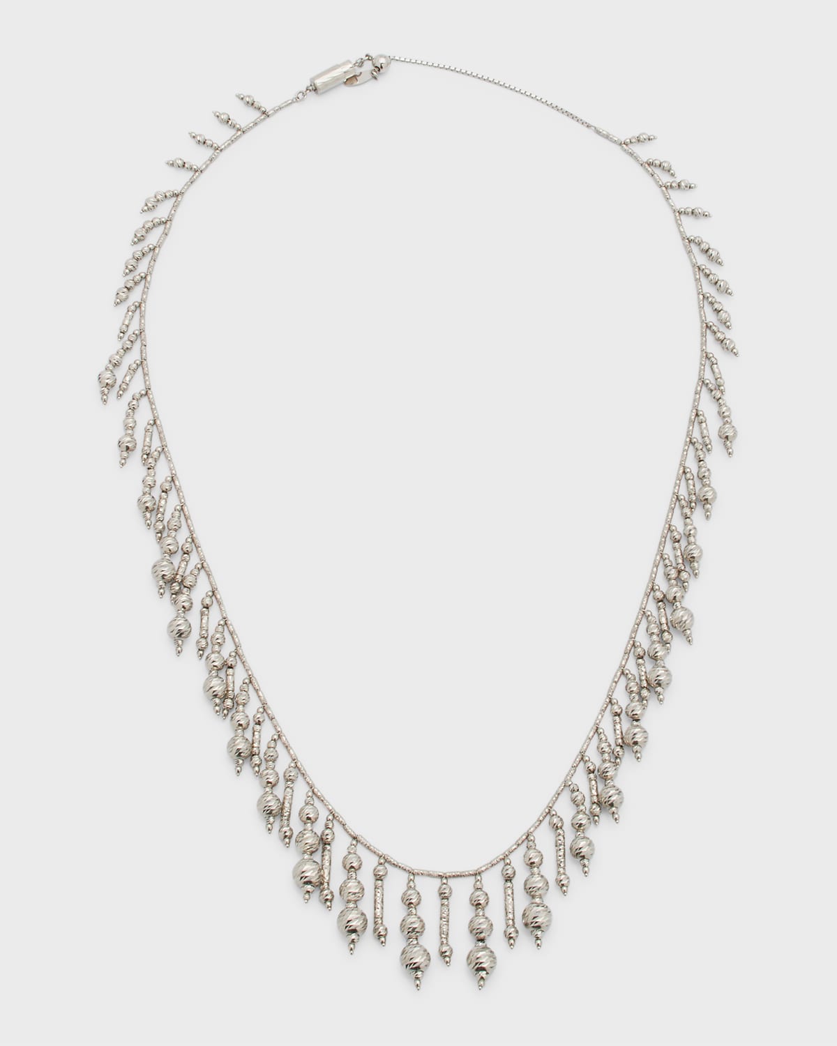 Platinum Born Platinum Enchant Necklace With Drop Beads