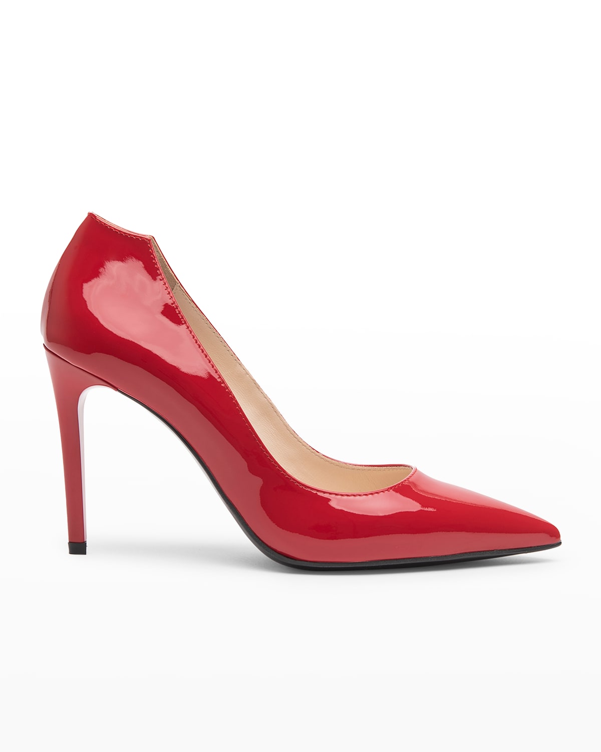 Nerogiardini Elegant Stiletto Pumps In Cherry