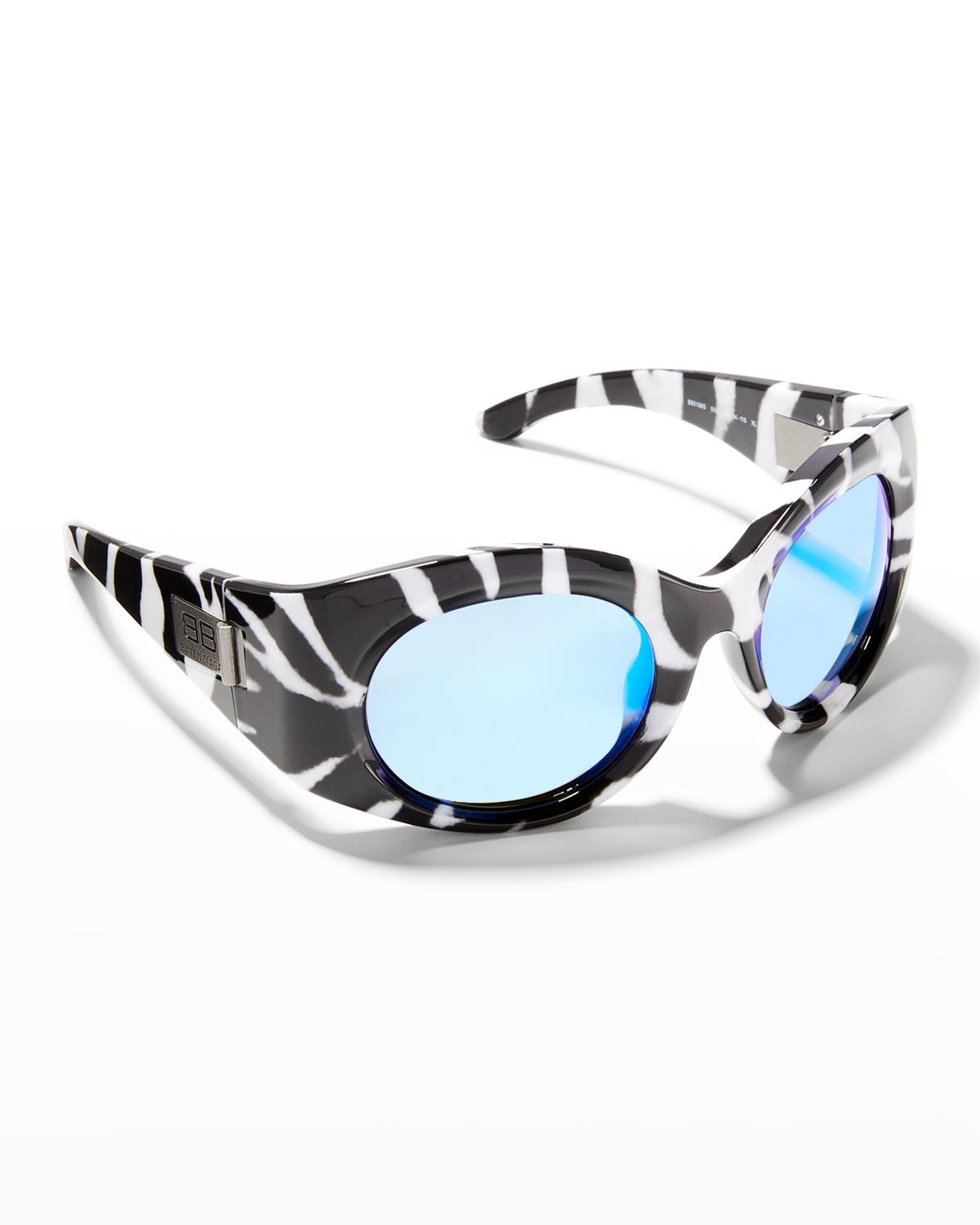 Balenciaga zebra sunglasses shops - Official Online Store display picture 1