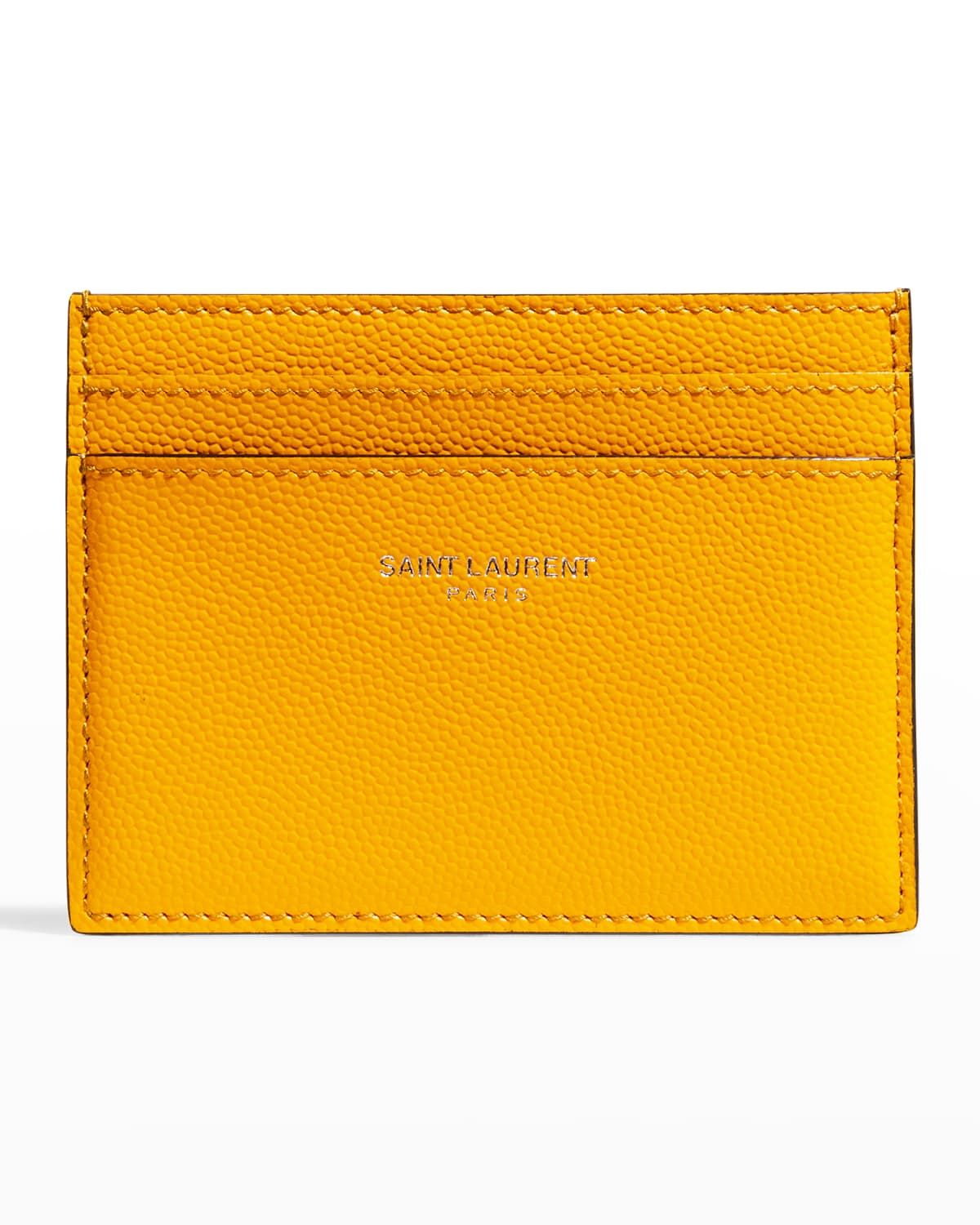 Saint Laurent Men's Ysl Leather Wallet