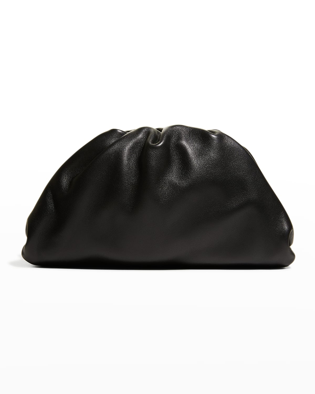 Bottega Veneta The Mini Pouch Clutch Bag In Black