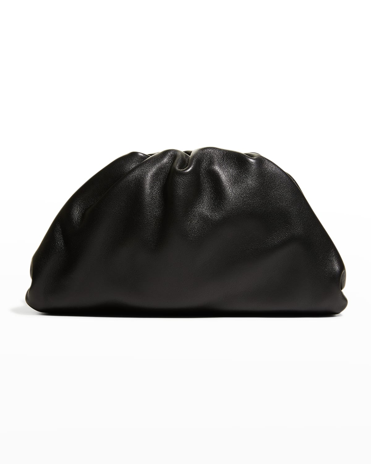 Bottega Veneta The Mini Pouch Clutch Bag In Black