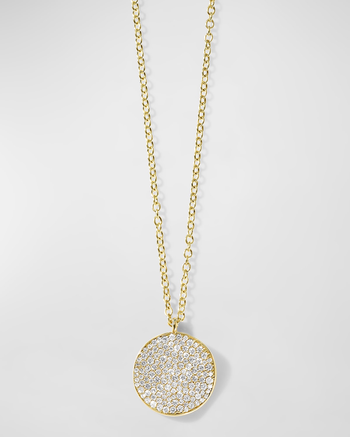 IPPOLITA MEDIUM FLOWER PENDANT NECKLACE IN 18K GOLD WITH DIAMONDS