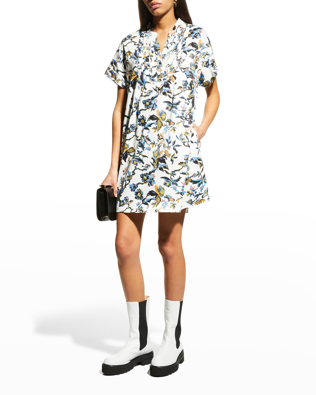 Fiona Short-Sleeve Dress