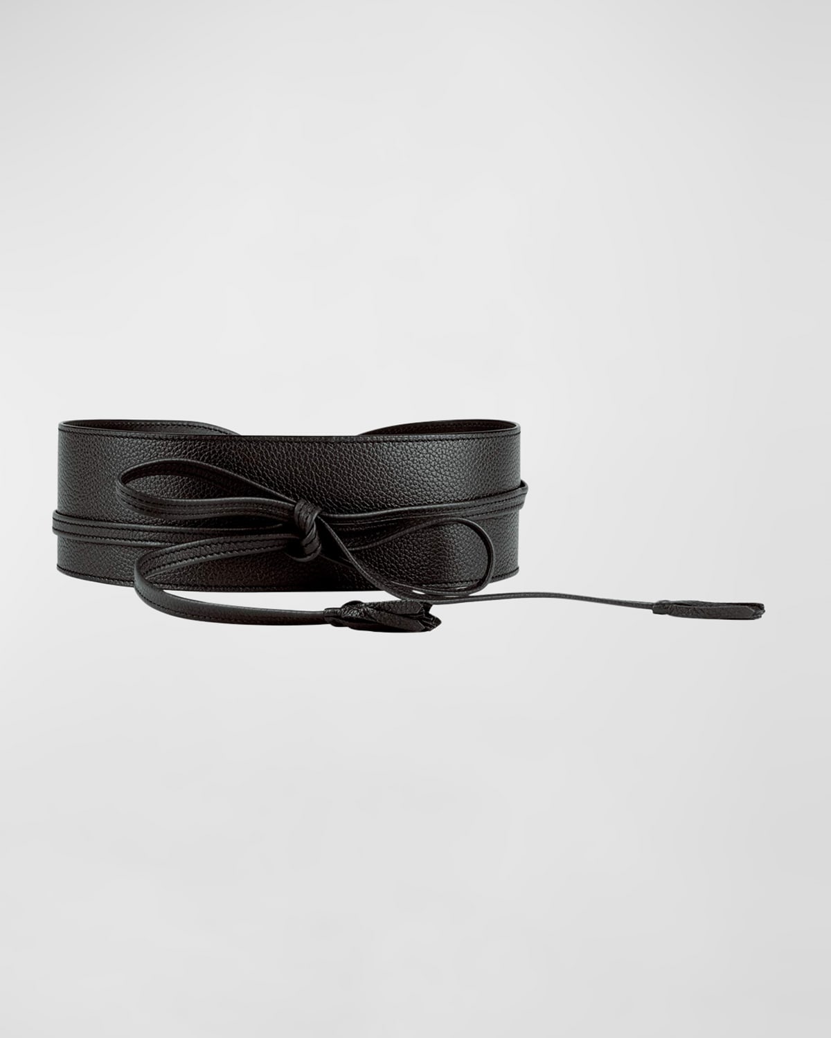 L'ingenieuse Pebbled Leather Belt