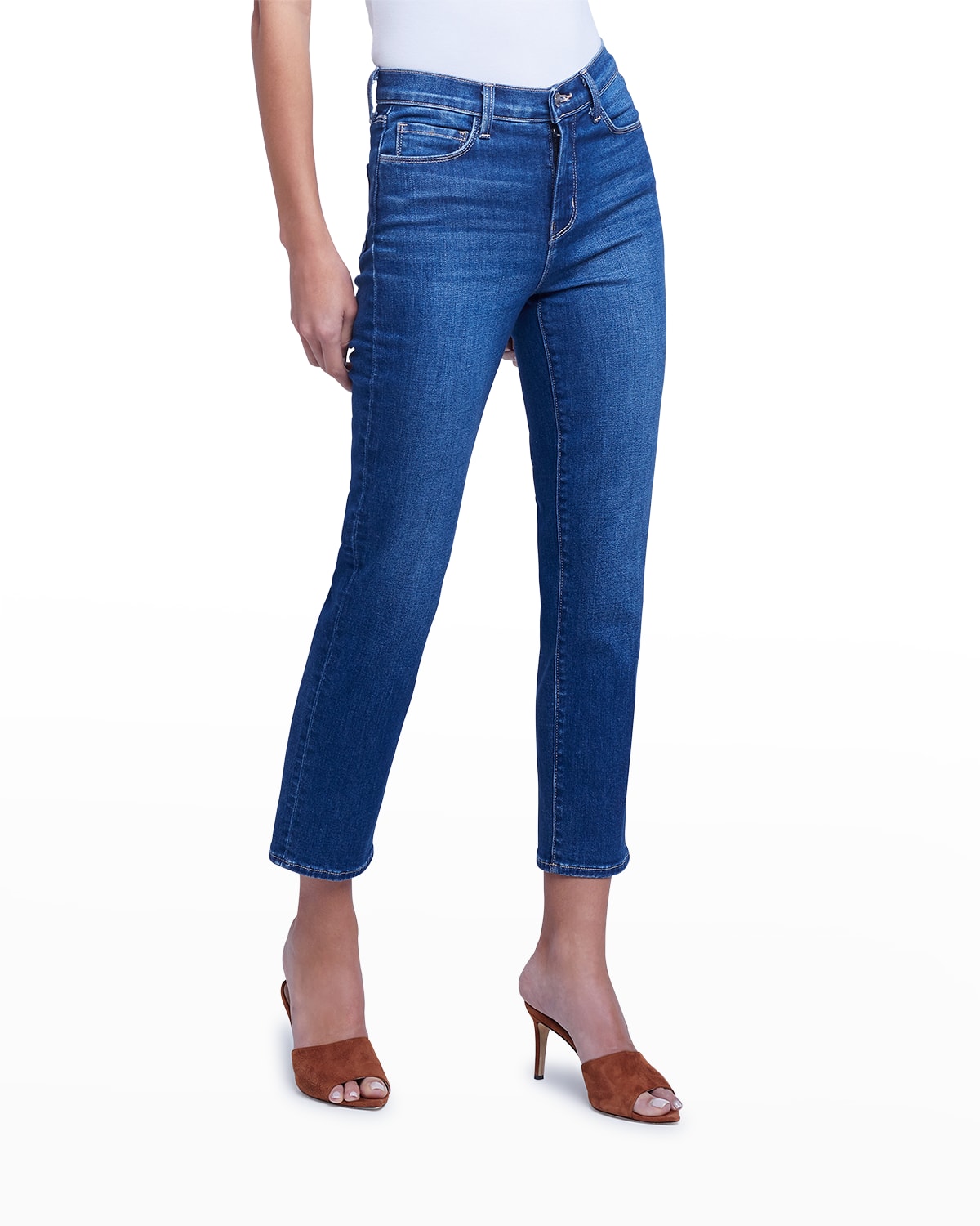 L'Agence The Alexia High-Rise Cigarette Jeans