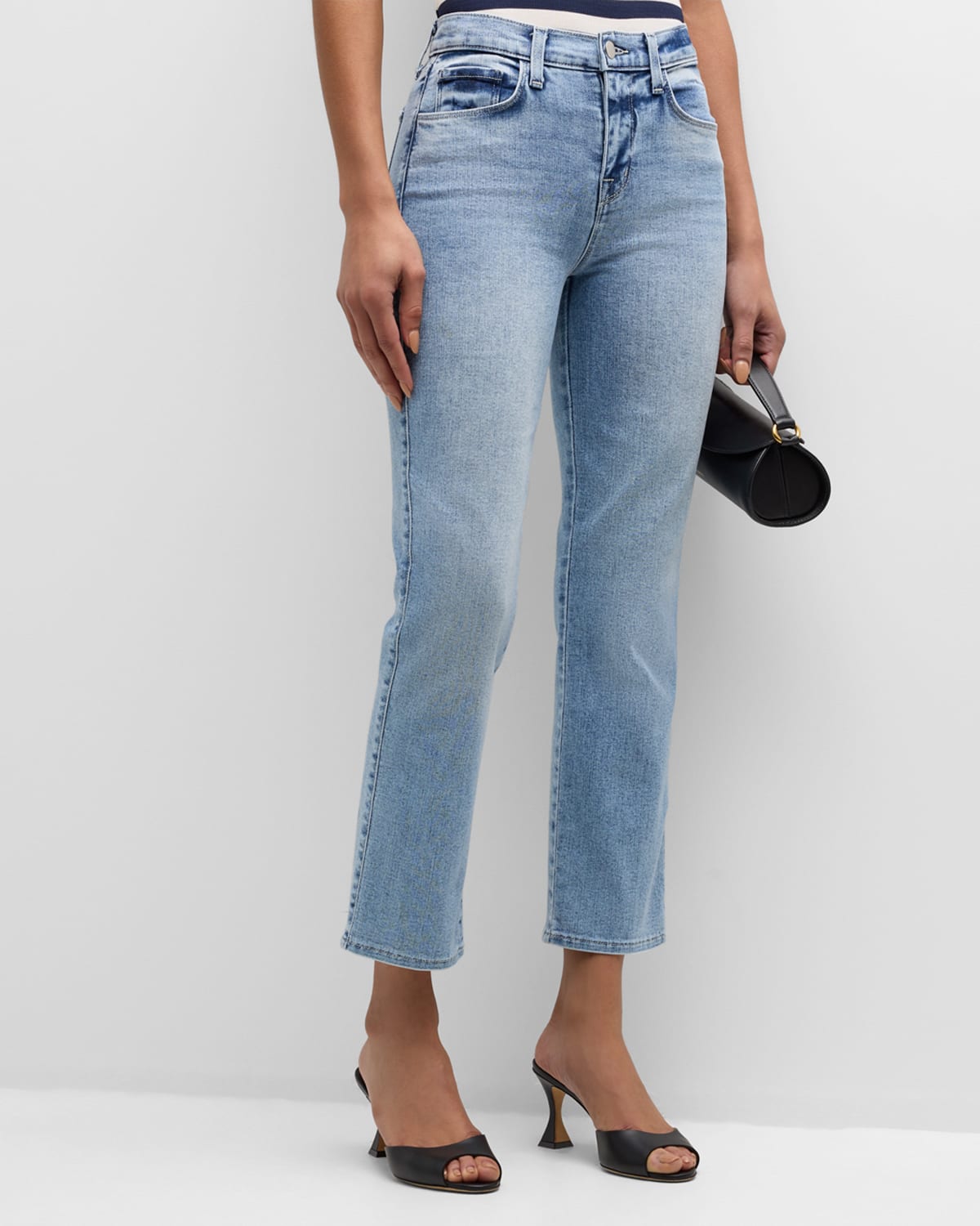 Shop L Agence The Alexia High-rise Cigarette Jeans In Loyola