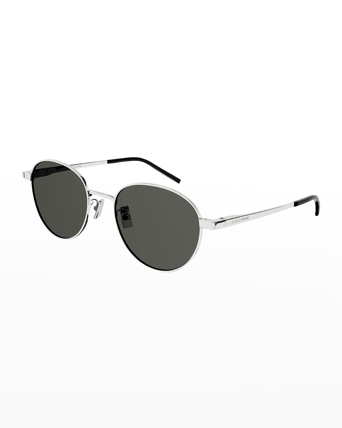 Saint Laurent Women Silver Metal Sl 820 Sunglasses