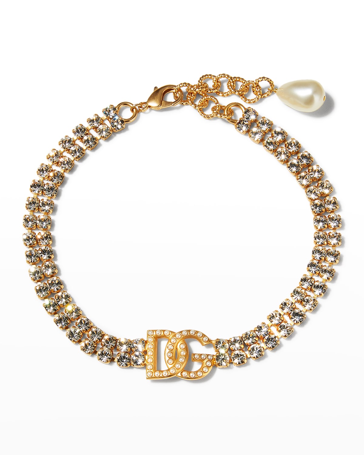 Dolce & Gabbana DG Rhinestone Necklace