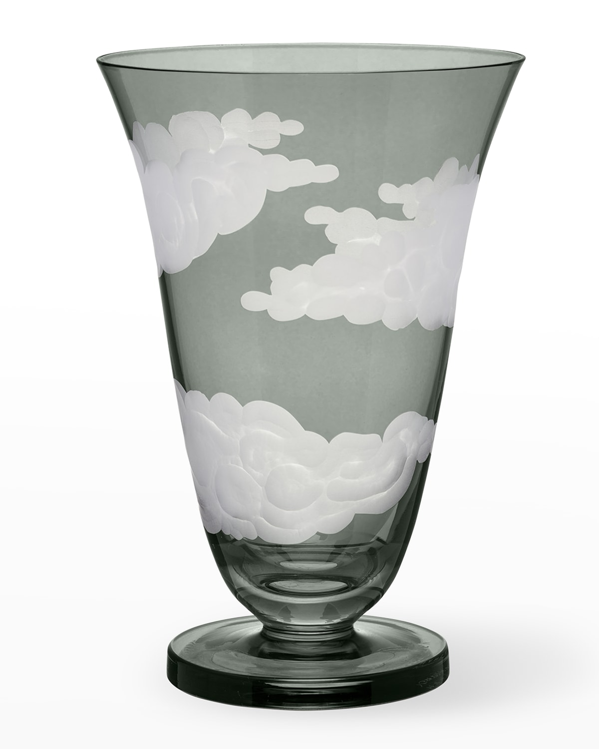 In The Clouds Stemless Champagne Flute, Gray - 8 oz.
