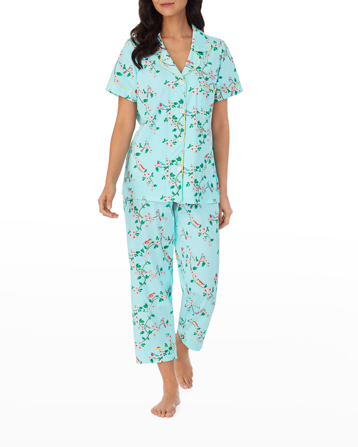 Bedhead Pajamas Classic 2-piece Printed Cotton-blend Pj Set In ...