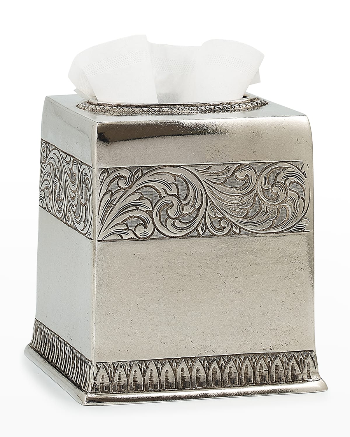 Labrazel San Lorenzo Tissue Cover In Pewter