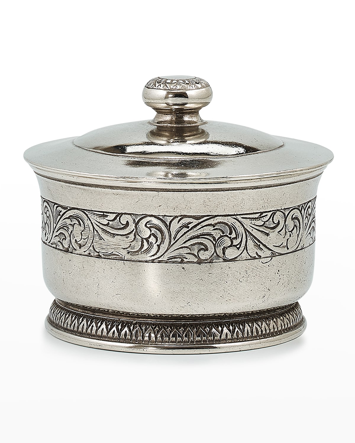 Shop Labrazel San Lorenzo Canister In Pewter