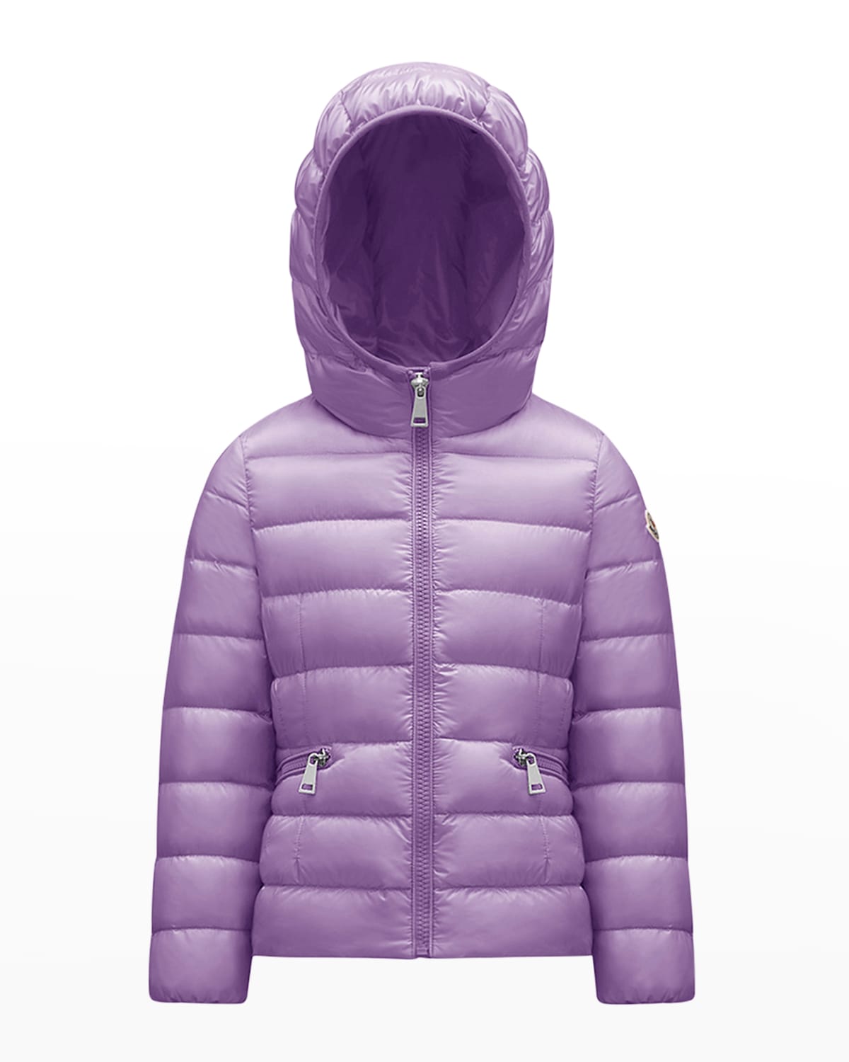 Moncler Kids' Liset Water Resistant Down Puffer Jacket In Lilac | ModeSens