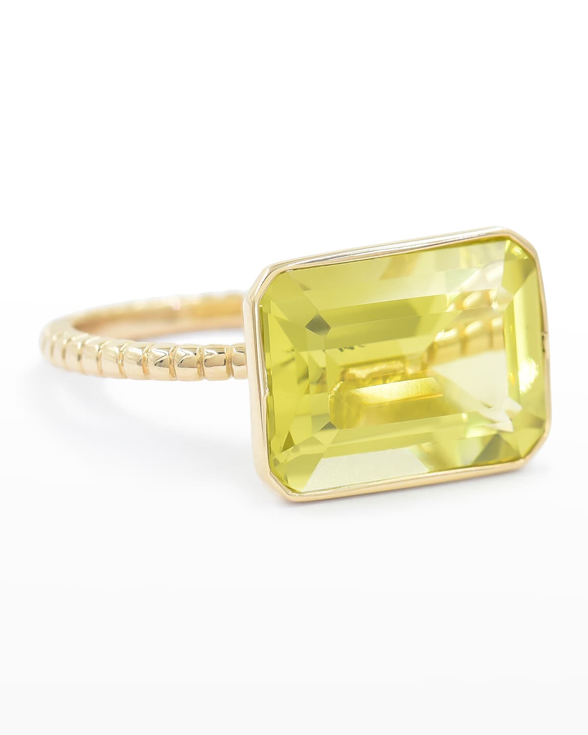 BONDEYE JEWELRY Emerald-Cut Jollie Ring