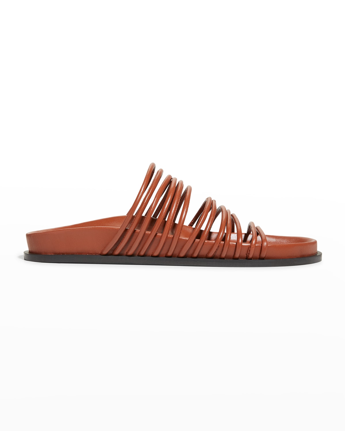 A. Emery Fallon Multi-Strap Slide Sandals